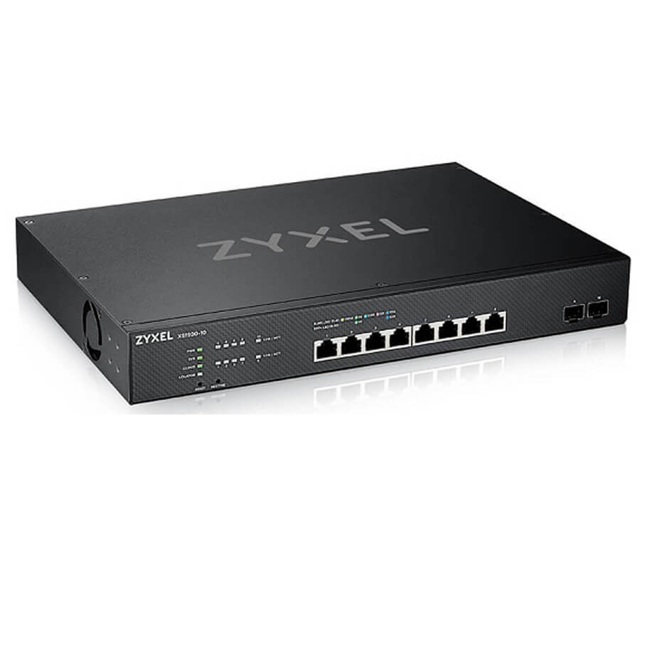 8-port Multi-Gigabit with 2 SFP+ Uplink Smart Managed Switch ZyXEL XS1930-10